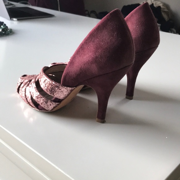 Sparkly Rose Heels by Miss Albright Specialty - Picture 3 of 5